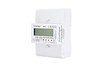 3‑Phasen Energiezähler 100A MID Präziser Stromzähler für Haus, Industrie & PV‑Anlagen LCD‑Display Hutschienen‑Montage Standard M‑Bus Modbus (Energiezähler MID MBUS 100A)