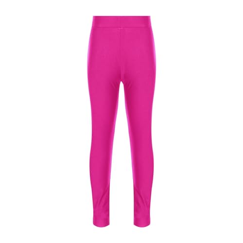 Kids Girls UPF 50+ Swim Leggings Solid Color Quick Dry Sports Pants Gymnastics Ballet Dance Tights2