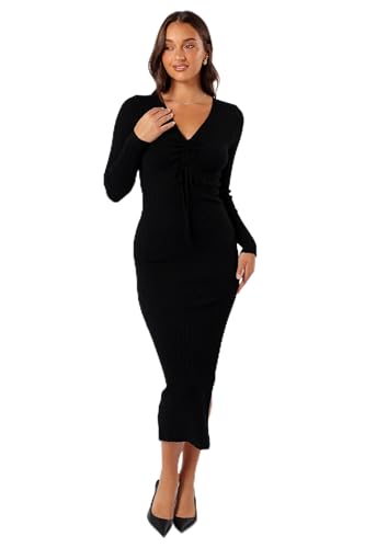 Petal & Pup Women's Irene Long Sleeve Midi Dress