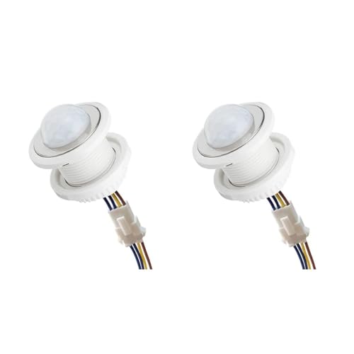 Image of Sisah PIR 110 Body Motion Detector Adjustable Day Night Sensor Switch (2)