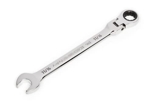 Sourcing Map Llave Combinada De Trinquete De 1/4 Pulgadas SAE 72 Dientes Llave De Trinquete De 12 Puntos Con Extremo De Caja Herramientas, Cr-V