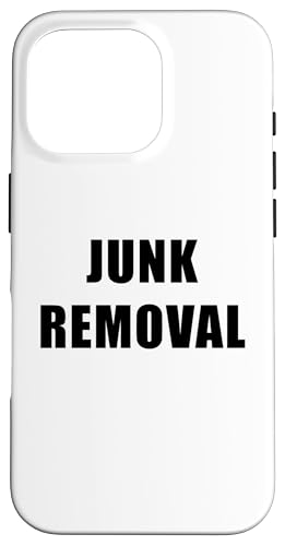 Junk Removal ? Professional Staff & Volunteer Uniform �X�}�z�P�[�X iPhone 16 Pro �p
