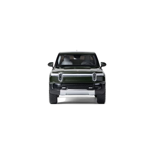 Rivian R1T a escala 1:20 verde bosque miniatura 3