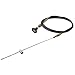 Common Carburetor Choke Cable,1.5-5m Adjustable Length Push-Pull Throttle Control Wire for Cars Trucks Vans Motocross Engine Speed(1.5meter)