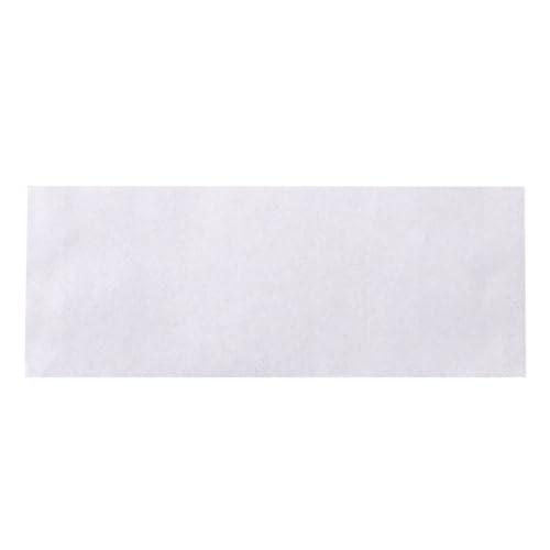 AIMALL 50PCS White Business Envelopes Self Seal, 100gsm Mailing Envelopes with Adhesive Strip, Double Window or Plain, 9.49x4.13in / 8.86x4.53in for Office Billing Letters