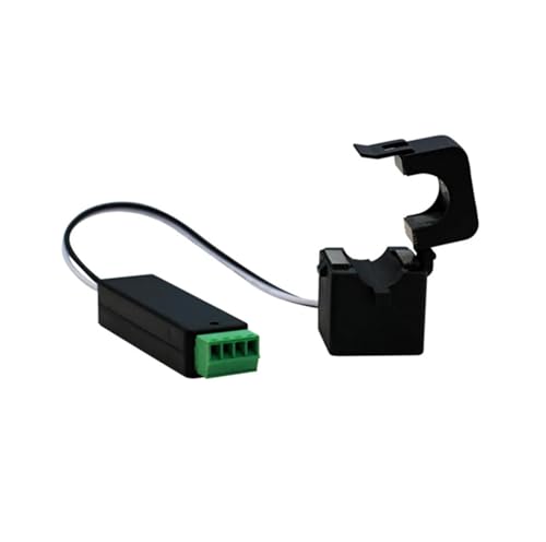 Sensor de corriente de núcleo dividido 50A para medir consumo sin cortar cables