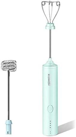 Batidor de mano eléctrico para hacer espuma, 4 velocidades, contr...