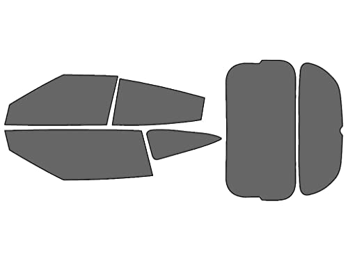 Rvinyl Window Tint Kit Compatible with Hyundai Veloster 2012-2017 - Black 35% - Single Ply No Bubble Film - Do it Yourself Vehicle Complete Precut Kit