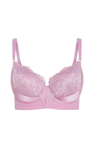 Image of City Chic Plus Size Bra - Alexis Contour Longline