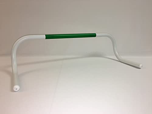 212 Main Return-to-Right Hurdles - 8 in. H, Green-White