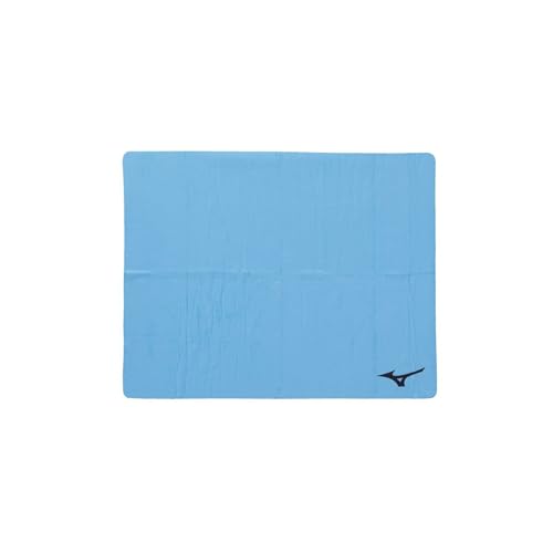 MIZUNO(ミズノ) スイム 水泳 競泳 フィットネス 吸水 速乾 日本製 暑さ対策 スイムタオル セームタオル 普通サイズ N2JYB011 19：サックス サイズ:34×44cm