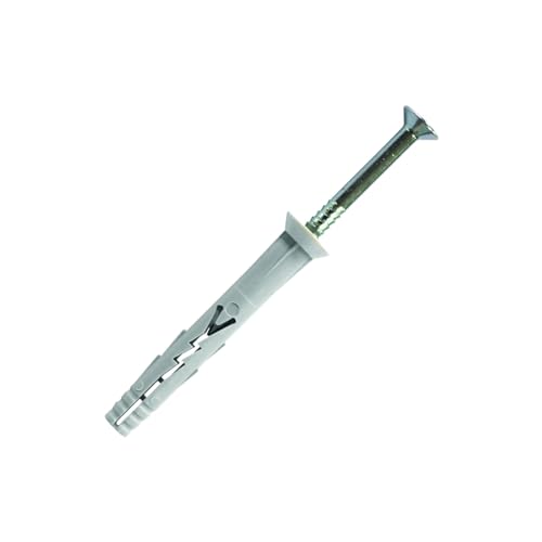 Scell-it - 50 chevilles à frapper tête fraisée 8 x 75 mm + clou - SC-YZF8075 - Scell-it