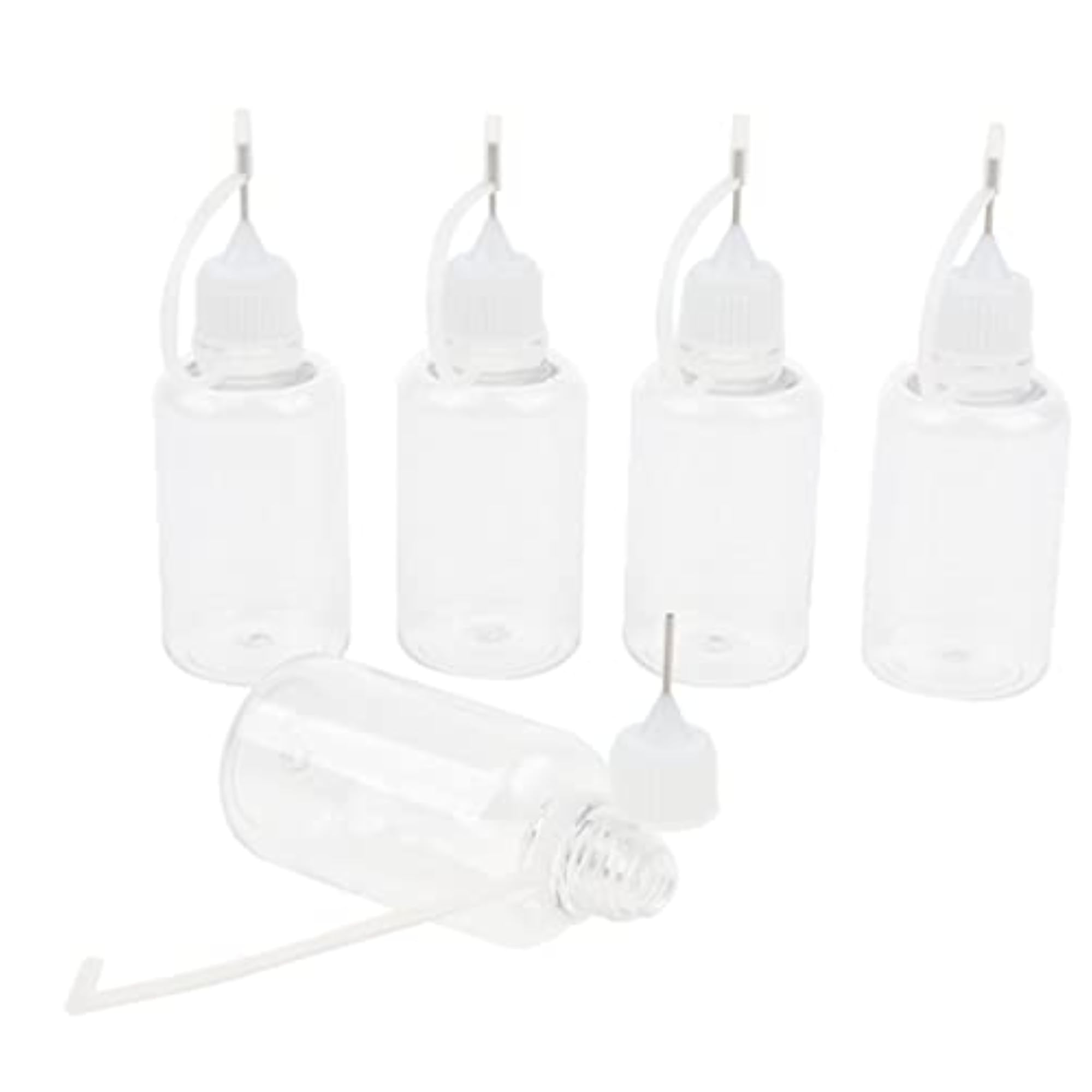 5x5x 30ml Empty Plastic Squeezable Liquid Dropper Bottles