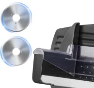 Affettatrice Elettrica da Casa 200W, Affettatrice con Lame 2 * 19 cm (Seghettata + Liscia) e Spessore Regolabile da 0 a 15 mm Taglia Carne, Formaggio, Pane, Protezione di Sicurezza