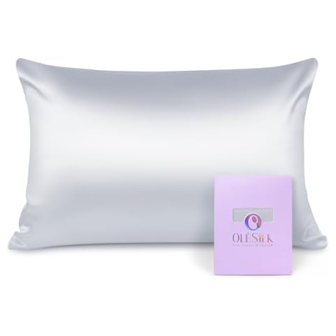 OLESILK 100% Silk Pillowcase for Hair and Skin Cover