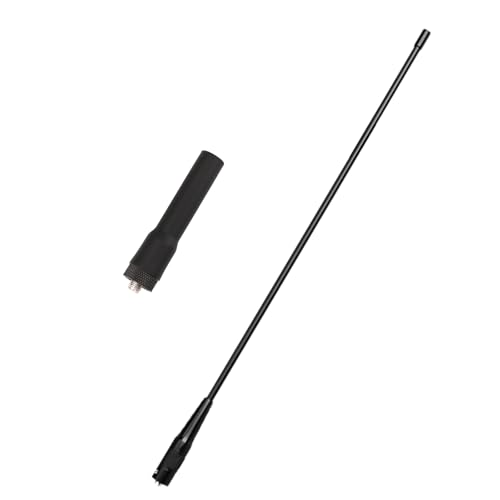 Antena VHF UHF de alta ganancia para ampliar alcance en radioaficionado y walkie talkie Baofeng RT5R