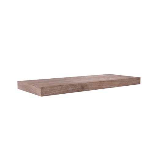 Velano - Wandregal, Regalboden, Schweberegal, Hängeregal mit natürliches Furnier - 1 Stück, 60x23 cm, Walnussfurnier - Regale für Küche, Badezimmer, Wohnzimmer, Schlafzimmer - VIILU Velano - Wandregal, Regalboden, Schweberegal, Hängeregal mit natürliches Furnier - 1 Stück, 60x23 cm, Walnussfurnier - Regale für Küche, Badezimmer, Wohnzimmer, Schlafzimmer - VIILU