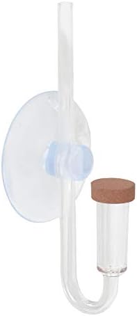 CO2 Diffuser for Aquarium Plants Water Grass, Acrylic Transparent CO2 Diffuser Atomizer Bubble Counter