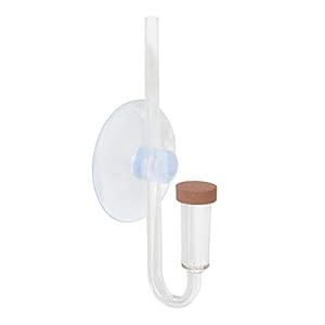 Wosune CO2 diffuser, verstuiver, aquarium CO2-diffuser, voor aquariumplanten
