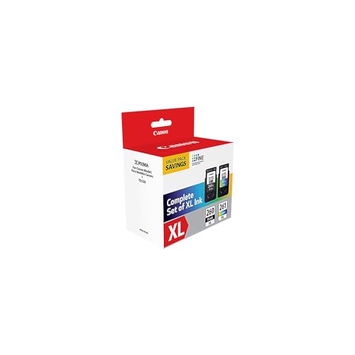Canon 3706C005 Pg-260 Xl / Cli-261 Xl Genuine Ink Value Pack  thumb #1