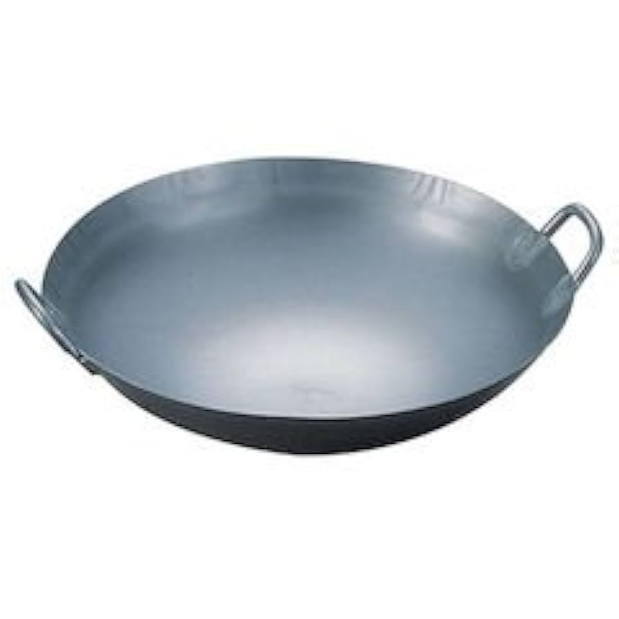 Amazon｜チタニアファクトリー チターナ 中華鍋(チタン製) 42cm