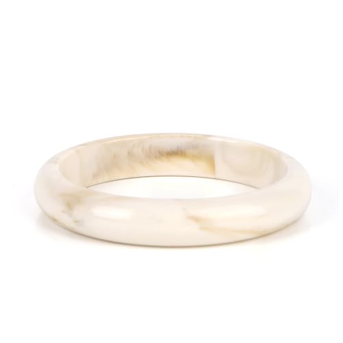 Mikovivi Armreif aus Kunstharz für Damen, Klobig Armreif Acryl Geometrisch Acetat Breites Manschettenarmband Statement Schmuck für Party und Freizeitkleidung