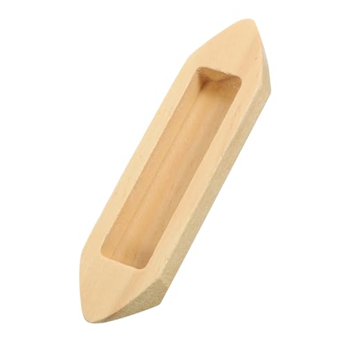 Vaguelly Miniature Wooden Boat Model Unfinished Craft Decor for Desktop Bedroom Realistic Nautical Ornament Boat Model Collectors Construction