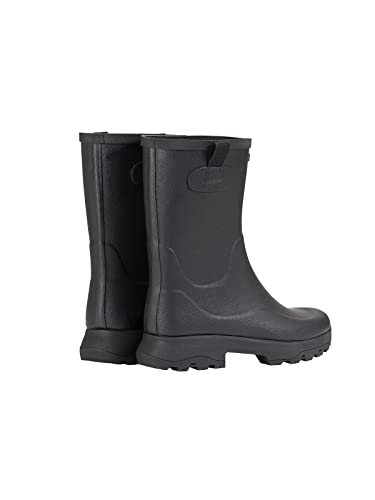 Aigle Damen Alya Black Gummistiefel, Schwarz, 41 EU