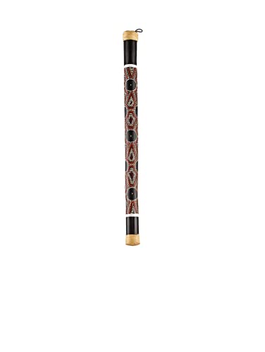 Meinl Sonic Energy 24 Bamboo Rainstick Musical Instrument for White Noise Hand Painted Sound Therapy Nature Effect