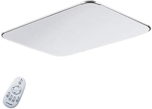 Preisvergleich Produktbild Aufun 48W LED Modern Deckenlampe - Ultraslim Deckenleuchte Schlafzimmer Licht Küche Flur Wohnzimmer Lampe Silber Energie Sparen - Dimmbar