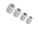 VI5GKE 1 Set R134A Car Air Conditioner Crimp Ferrule Joint A/C Hose Fitting Aluminium Cap HLJ-042