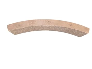 PSK PET MART cat Toy pet Claws Custom cat Tunnel Grabbing Corrugated Paper Arch Bridge Creative cat Scratch Board (Color May Vary)