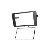 Marco Adaptador Panel De Radio De Coche De Doble DIN Embellecedor De Placa Estéreo para A3 8P 2003-2012 Panel estéreo