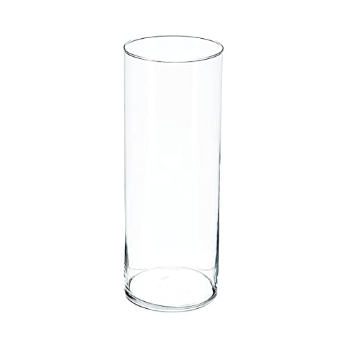 Atmosphera - Vase Cylindre - Verre - H40cm