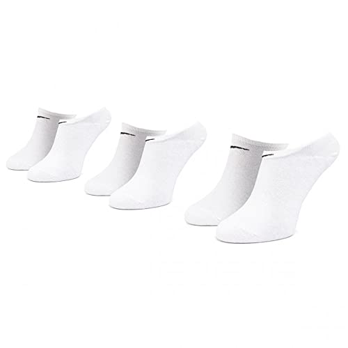 Nike Unisex sokker 3 par Value No Show Socken, Weiss, L EU