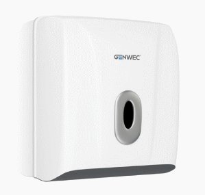 Distributeur papier serviette ABS blanc anti-gaspillage en V Z