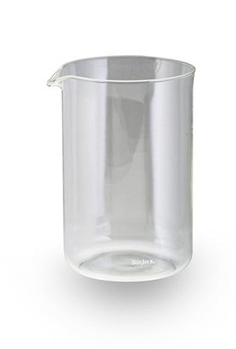 Bonjour Coffee Universal French Press Replacement Glass Carafe, 50.7-Ounce, None, 12 Cup