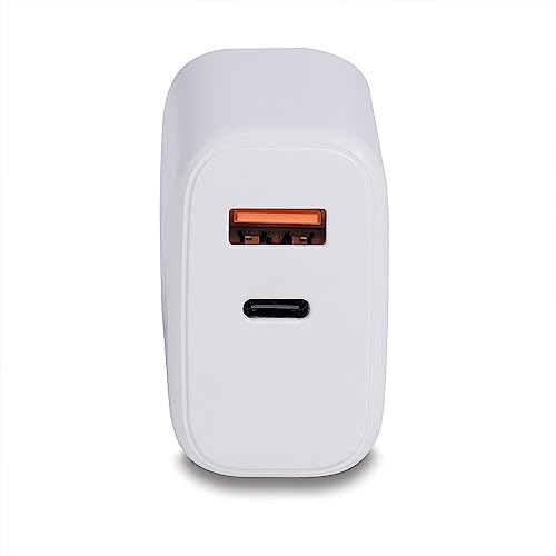 Cargador USB Tipo A y C 30W adaptador corriente compacto seguro 4