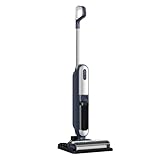 KMFurnila Wet Dry Vacuum Cleaner, Cordless Floor Washer, Vacuum and Mop All in One with Auto Self-Cleaning, Dual Water Tank & Tangle-Free Brush Design, Dual-Edge Cleaning, Up to 35-Minute Runtime