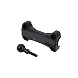 Handhabbar Riser Clamp mit Spherical Support Kompatibel mit Motorräder und ähnlich(B)