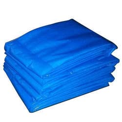 Image of CosaCentrum100% Waterproof UV Resistant Multi Layer Durable Virgin HDPE Tarpaulin 120 GSM Blue Size (9 * 12) Approx.Tirpal Heavy Duty Plastic Cover Tharpai, Thadika, Tarp - Blue