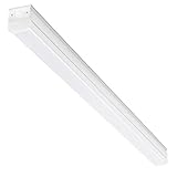EVOLFATURE 4FT Shop Light 38W 5300 Lumens Garage Lights, 5000K Daylight White, Plug and Play 4-Foot LED Office Store Ceiling Workshop Basement Ceiling Lighting Fixture, DLC & ETL Qualified, 1 Pack
