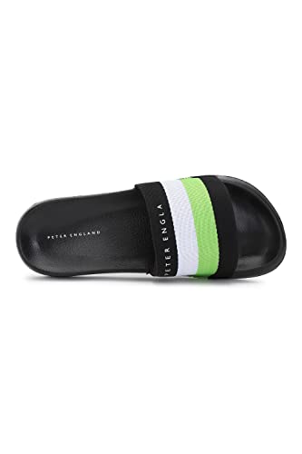 Image of Peter England Men's Black Flip Flops Slipper