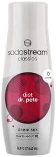 sodastream SodaStream Syrup Fluid Ounce Diet Dr. Pete, 14.8 Fl Oz