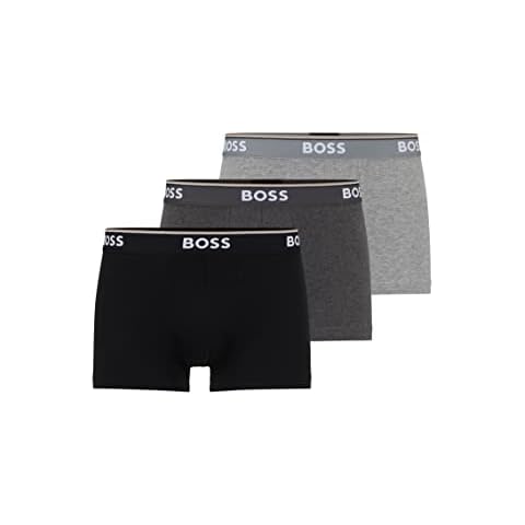 BOSS Men's Grey Power Trunks Boxers - XL Cover
