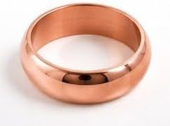 Handmade Solid Copper Ring for Women and Men, 2pcs