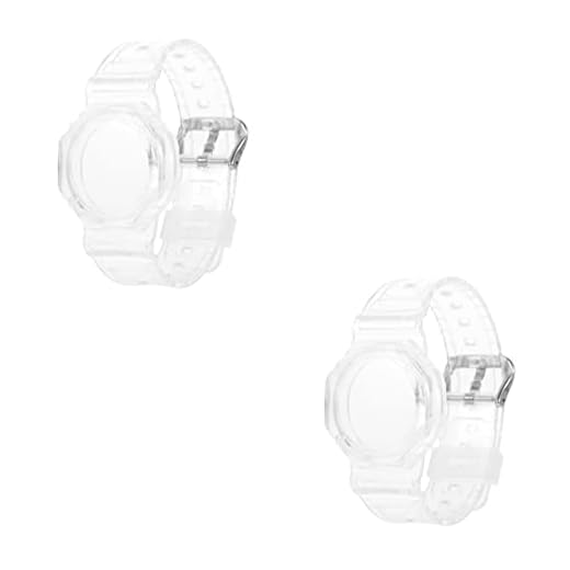 Hemobllo 2 Unidades Caso Pulseira Air-tag Para Adultos Titular De Etiquetas De Ar Air-tag. Suporte Pulseira De Etiqueta De Ar Pulseira De Relógio Assistir Gel De Sílica