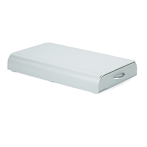 Mind Reader "Anchor Per 50 Capsule Nespresso, Cassettiera In Cialde Color Argento - 7