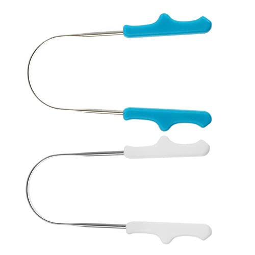 HAPINARY 2pcs Stainless Steel Scraper Handheld for Adults Boys and Girls Gentle Scraping Tool for Travel