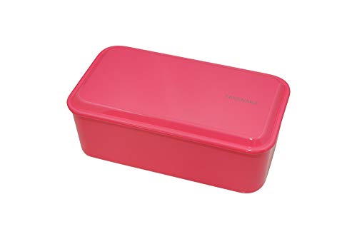 Takenaka Bento Snack Box For Perfect Lunch, Eco-Friendly Lunch Box Made In Japan, Recycle Plastic Bottles, Microwave And Dishwasher Safe, Bento Box (Raspberry Pink) #TOP13